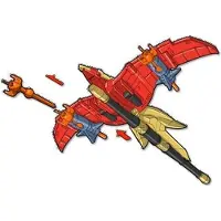 Playmates Figurine d'action Power Rangers Thunderzord, modèle Firebird
