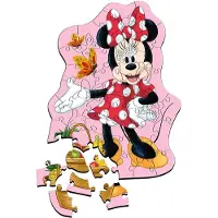 Trefl Puzzle en bois 50El Merry Minnie