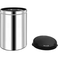 vidaXL Poubelle automatique à capteur 40 L inox