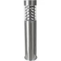 Heitronic 36994 SATURN Outdoor free standing light LED (monochrome) E-27 Stainless steel