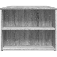 vidaXL Table basse Gris Sonoma 102x55x42 cm Bois composite