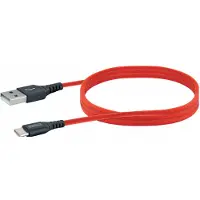 Schwaiger LPRO510501 USB-Kabel 2.0 St. A->3.1 TypC 1,20m rot