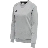 Hummel Sweat de sport gris / noir / blanc