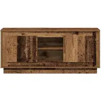 vidaXL : Meubles TV de 102 x 35 x 45 cm, en bois massif et panneaux de particules