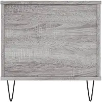 vidaXL Table basse Sonoma gris 90x44,5x45 cm Bois d'ingénierie