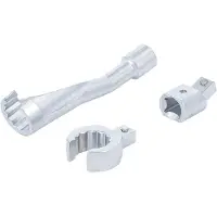 Bgs 8984 | Clé spéciale pour sonde de température des gaz d'échappement | SW 19 mm | pour VAG | 3 pcs.