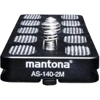 Mantona As- Quick Release Plate 140-2m Noir