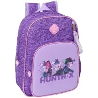 Safta , sac à dos de 10 litres, motif "Demon Hunters" K-pop, couleur lilas. Pour enfants, couleur lilas, taille unique