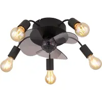 Globo Alisha, Ventilateur, Noir