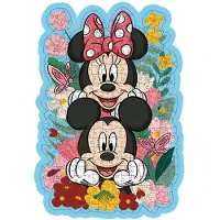Ravensburger Puzzle Puzzle en Bois - Mickey &amp; Minnie - 200 à 499 pièces