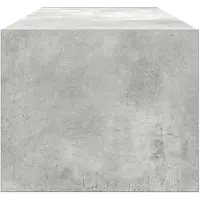 vidaXL Armoires TV 2 pcs. Gris béton 100x31x25,5 cm Bois composite