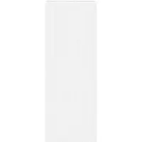vidaXL : Meuble mural pour télévision, 2 pièces, blanc brillant, matériau composite en bois