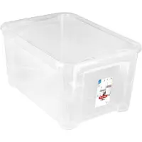 Keter Récipient Avec Couvercle - - 254724 - 47l - Plastique - Blanc