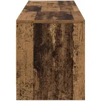 vidaXL Armoire TV Vieux bois Matériau dérivé du bois