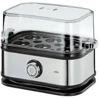 Cilio Cuit-oeufs 6 pièces CLASSIC, Cuiseur à œufs, Argent