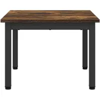 vidaXL Table basse Raucharbe 50 x 50 x 36 cm Bois composite