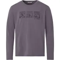 Vaude Rosemoor Iii Long Sleeve T-shirt Violet M Homme