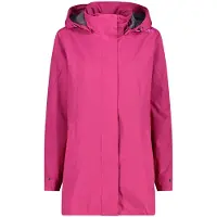 CMP Veste imperméable à capuche avec boutons-pression femme