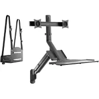 Macleans Mc-633 17-27´´ Tv Stand Argenté