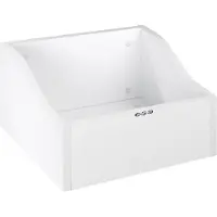 Zomo VS-Box 100/1 bac à vinyles, blanc