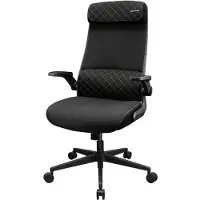 Cougar CGR-STD-BLB Gaming/Office-Stuhl Stryder, Stoff, Schwarz