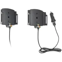 Brodit Active holder with cig-plug - Support/chargeur pour véhicule, Support pour smartphone, Noir