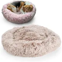 Merkloos Omgoods - Panier douillet pour chiens, 60 cm - Panier lavable et antidérapant pour chiens