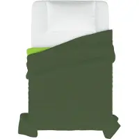 Merkloos Couette d'été en microfibre pour lit double