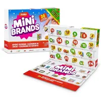 Merkloos Elzusha - Calendrier de l'Avent avec des miniatures - Thèmes : produits rétro, gastronomie et jouets