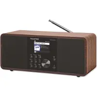 Telestar DIRA S 24i Radio stéréo multifonctionnelle DAB+ / FM / Internet / Bluetooth Bois