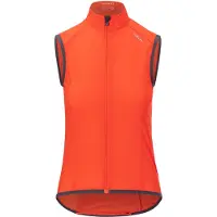 Giro Femmes, Veste de cyclisme, W Chrono Expert Wind Vest (M), Orange, M