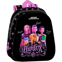 Safta , sac à dos K-pop Demon Hunters, 3D, 8,64 litres, couleur noire, pour enfants, couleur noire, taille unique