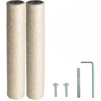 Merkloos Kit de remplacement pour griffoir pour chat, sisal naturel, 34 cm, lot de 2