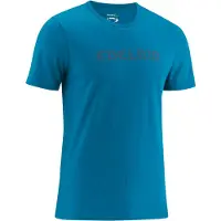 Edelrid T-shirt technique Me Corporate II, taille S, couleur bleu rivière, marque