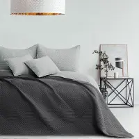 Merkloos Couverture de lit double face, dimensions 240x260 cm, en polyester