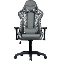 Cooler Master Chaise de jeu Caliber R1S, Chaise gaming, Noir, Gris