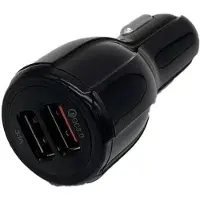 Manta MCC01QC3, Adaptateur pour véhicule, Noir