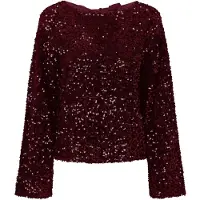 Pieces T-shirt 'KAMMY' rouge