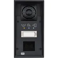 2N Telecommunications 2N IP Force, avec ou sans fil, IP69K, gris, 109 mm, 83 mm, 109 mm
