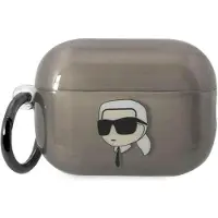 Karl Lagerfeld Kklap2Hniktck Airpods Pro2 (2022/2023) Cover Czarny/Black Ikonik