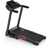 JASPORT Tapis de course pliable L4 - moteur DC 3.0 CV, jusqu'à 14 km/h, 3 niveaux d'inclinaison, surface de course 1100×430 mm, LED, Bluetooth, App, capacité de charge 100 kg
