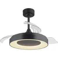 Globo Elina, Ventilateur, Gris