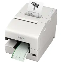 Epson TM-H6000VI - Imprimante hybride, RS232 + USB + Ethernet, blanche