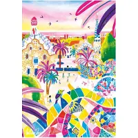 Magnolia Puzzle Park Güell - 1000 pièces jeu de pose multicolore