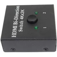PremiumCord HDMI Switch 4K, FULL HD 1080p obousmrný 2-1 nebo 1-2