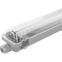 LEDVION Reglette LED intégrée 150cm IP65 22W 100lm/W 4000K blanc