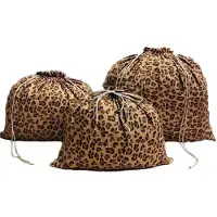 Sonstiges Sacs de Noël, calendriers de l'Avent, sacs en coton avec cordon de serrage, petites pochettes cadeaux, lot de 3