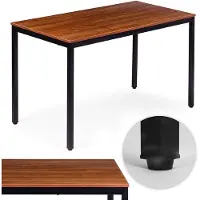 Modernhome Table de cuisine-salle à manger pour 4 à 5 personnes, bureau d'ordinateur 120 x 60 cm
