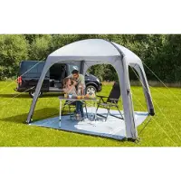 Merkloos Tapis de sol pour tente, dimensions 3x3 mètres, avec sac de transport, idéal pour le camping