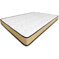 Merkloos Matelas viscoélastique réversible de 150 x 190 cm, doté de propriétés antibactériennes